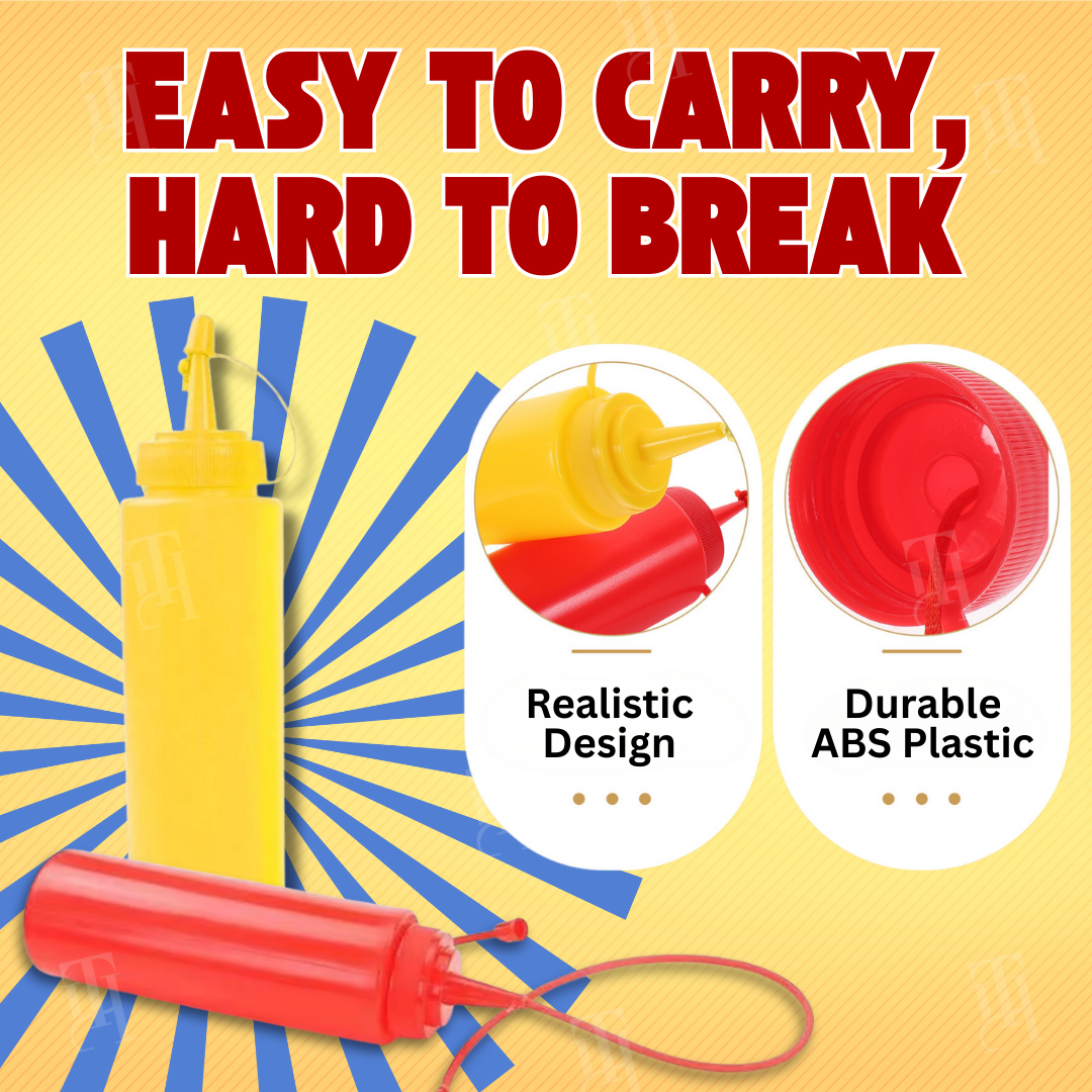 ⚡FLASH DEAL | AEXZR® Squeeze Surprise Tomato and Mustard Prank Bottle – 50% OFF Today! ⚡